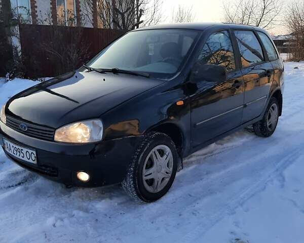 Черный ВАЗ 1117 Калина, объемом двигателя 1.39 л и пробегом 225 тыс. км за 2250 $, фото 1 на Automoto.ua