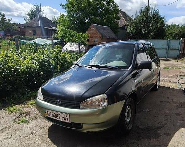 Чорний ВАЗ 1117 Калина, об'ємом двигуна 1.39 л та пробігом 156 тис. км за 2500 $, фото 1 на Automoto.ua