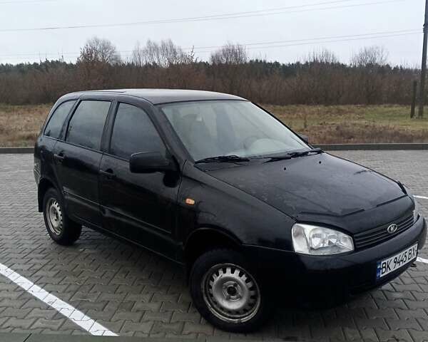 Черный ВАЗ 1117 Калина, объемом двигателя 1.6 л и пробегом 204 тыс. км за 2750 $, фото 1 на Automoto.ua