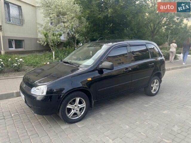 Черный ВАЗ 1117 Калина, объемом двигателя 1.4 л и пробегом 140 тыс. км за 1800 $, фото 1 на Automoto.ua