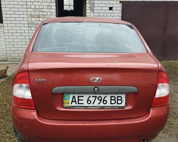 Красный ВАЗ 1117 Калина, объемом двигателя 1.6 л и пробегом 260 тыс. км за 1900 $, фото 1 на Automoto.ua