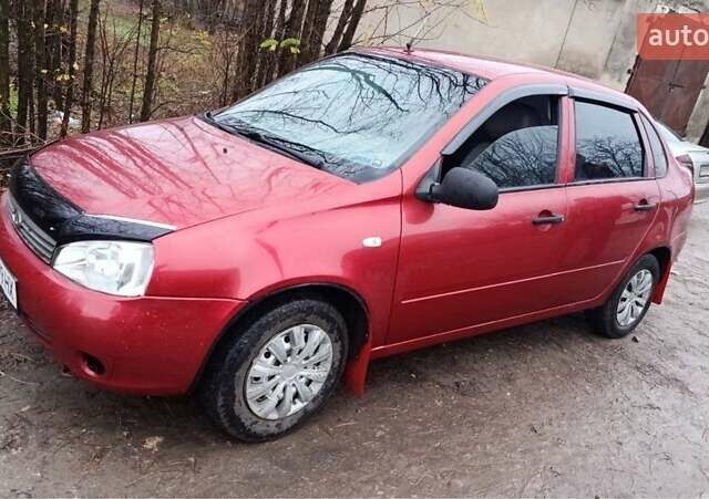 Красный ВАЗ 1117 Калина, объемом двигателя 1.6 л и пробегом 150 тыс. км за 2500 $, фото 1 на Automoto.ua