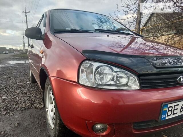 Красный ВАЗ 1117 Калина, объемом двигателя 1.6 л и пробегом 180 тыс. км за 3000 $, фото 1 на Automoto.ua