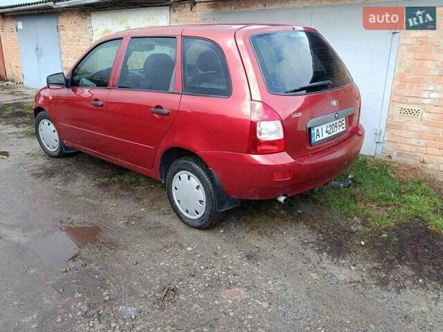 Красный ВАЗ 1117 Калина, объемом двигателя 1.6 л и пробегом 190 тыс. км за 2150 $, фото 1 на Automoto.ua