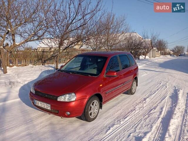 Красный ВАЗ 1117 Калина, объемом двигателя 1.4 л и пробегом 135 тыс. км за 3150 $, фото 1 на Automoto.ua