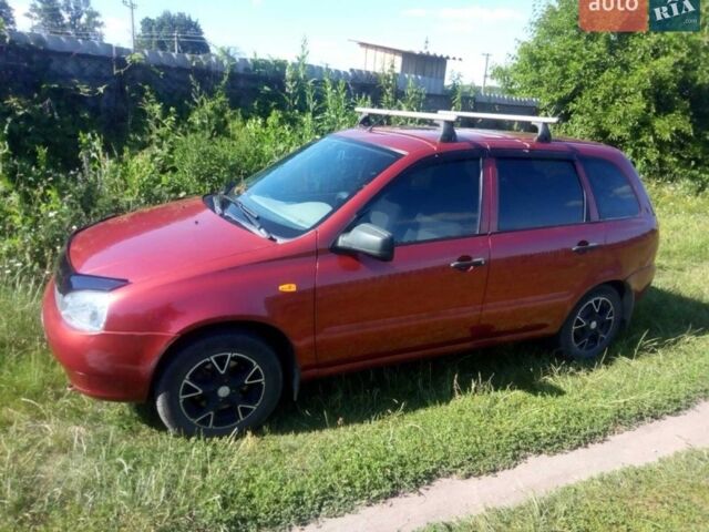 Красный ВАЗ 1117 Калина, объемом двигателя 1.6 л и пробегом 90 тыс. км за 4000 $, фото 1 на Automoto.ua