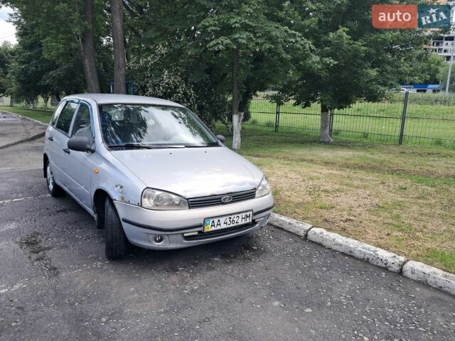 Серый ВАЗ 1117 Калина, объемом двигателя 1.39 л и пробегом 253 тыс. км за 1800 $, фото 1 на Automoto.ua