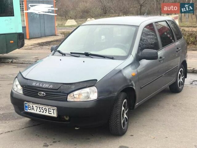 Серый ВАЗ 1117 Калина, объемом двигателя 1.4 л и пробегом 136 тыс. км за 3000 $, фото 1 на Automoto.ua