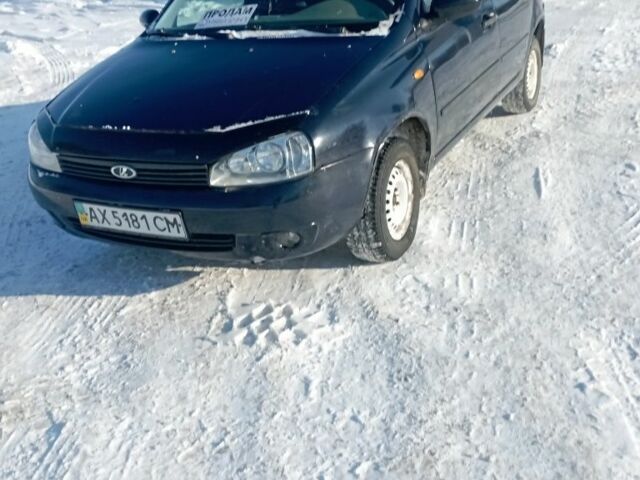 Синий ВАЗ 1117 Калина, объемом двигателя 1.6 л и пробегом 260 тыс. км за 1290 $, фото 1 на Automoto.ua