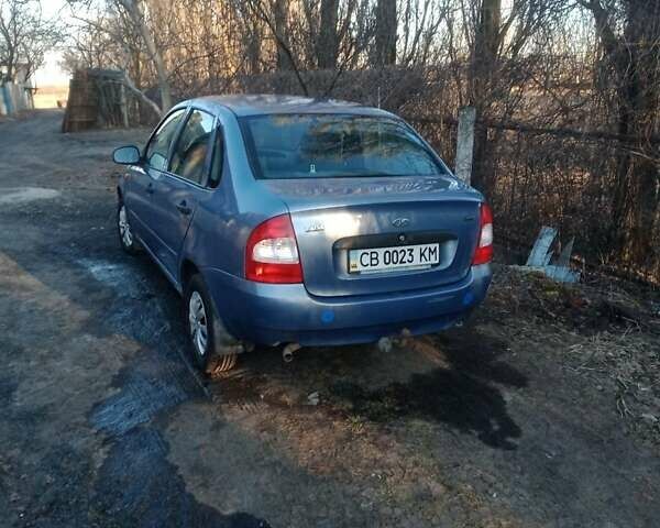 Синій ВАЗ 1117 Калина, об'ємом двигуна 1.6 л та пробігом 220 тис. км за 1990 $, фото 1 на Automoto.ua