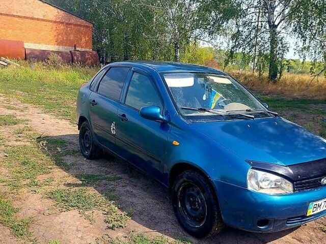 Синий ВАЗ 1117 Калина, объемом двигателя 1.6 л и пробегом 322 тыс. км за 1640 $, фото 1 на Automoto.ua