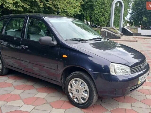 Синий ВАЗ 1117 Калина, объемом двигателя 1.6 л и пробегом 115 тыс. км за 2300 $, фото 1 на Automoto.ua