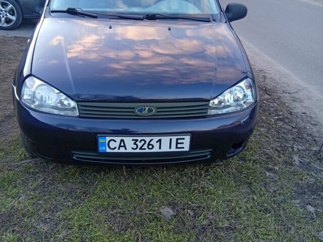 Синий ВАЗ 1117 Калина, объемом двигателя 1.4 л и пробегом 202 тыс. км за 1800 $, фото 1 на Automoto.ua