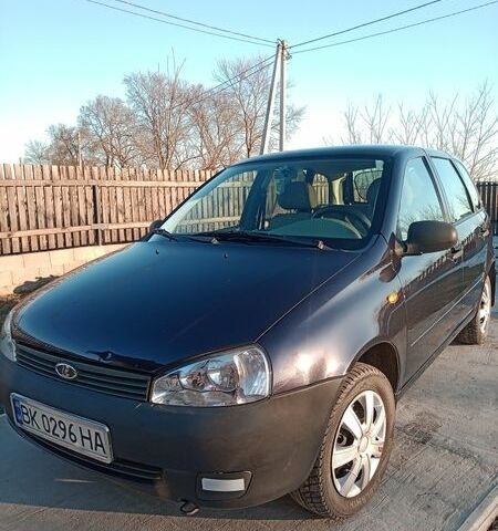 Синий ВАЗ 1117 Калина, объемом двигателя 1.6 л и пробегом 125 тыс. км за 2700 $, фото 1 на Automoto.ua