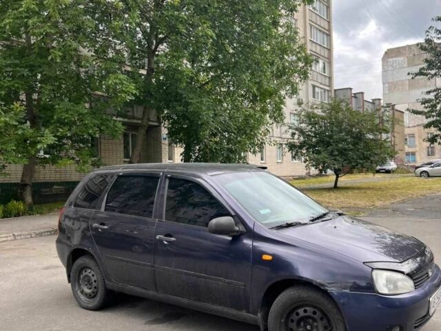 Синій ВАЗ 1117 Калина, об'ємом двигуна 1.6 л та пробігом 210 тис. км за 1100 $, фото 1 на Automoto.ua