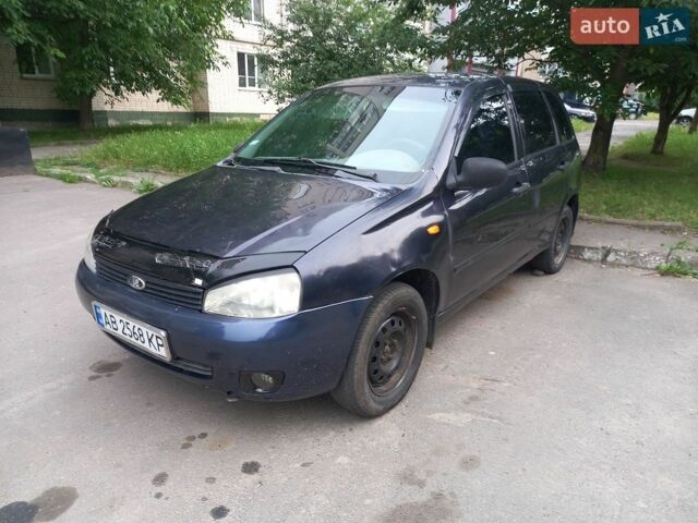 Синій ВАЗ 1117 Калина, об'ємом двигуна 1.6 л та пробігом 200 тис. км за 1100 $, фото 1 на Automoto.ua