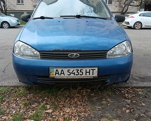 Синий ВАЗ 1117 Калина, объемом двигателя 1.39 л и пробегом 140 тыс. км за 2500 $, фото 1 на Automoto.ua