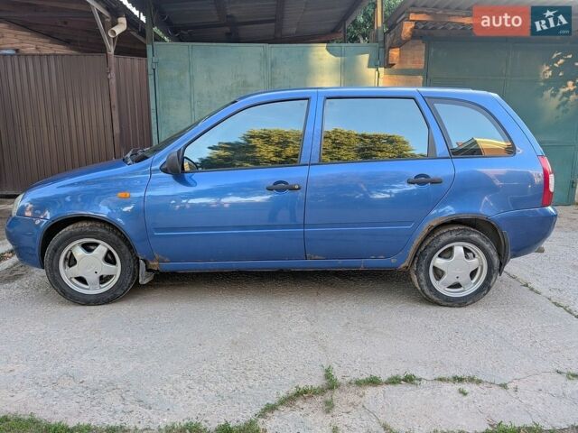 Синій ВАЗ 1117 Калина, об'ємом двигуна 1.6 л та пробігом 140 тис. км за 1500 $, фото 1 на Automoto.ua