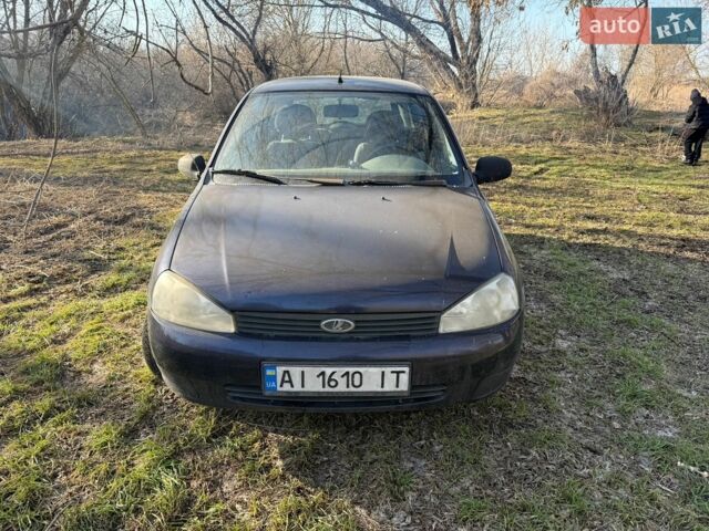 Синій ВАЗ 1117 Калина, об'ємом двигуна 1.39 л та пробігом 175 тис. км за 2000 $, фото 1 на Automoto.ua