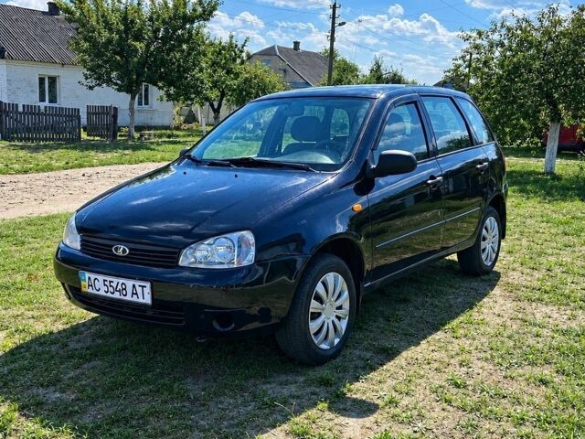 Синий ВАЗ 1117 Калина, объемом двигателя 1.4 л и пробегом 250 тыс. км за 1170 $, фото 1 на Automoto.ua