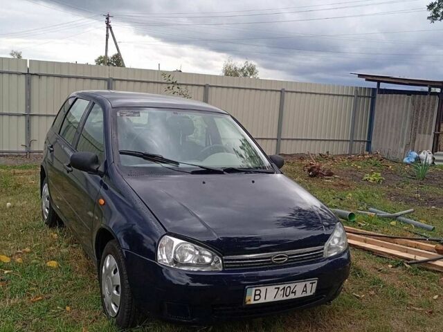 Синій ВАЗ 1117 Калина, об'ємом двигуна 1.6 л та пробігом 285 тис. км за 1600 $, фото 1 на Automoto.ua