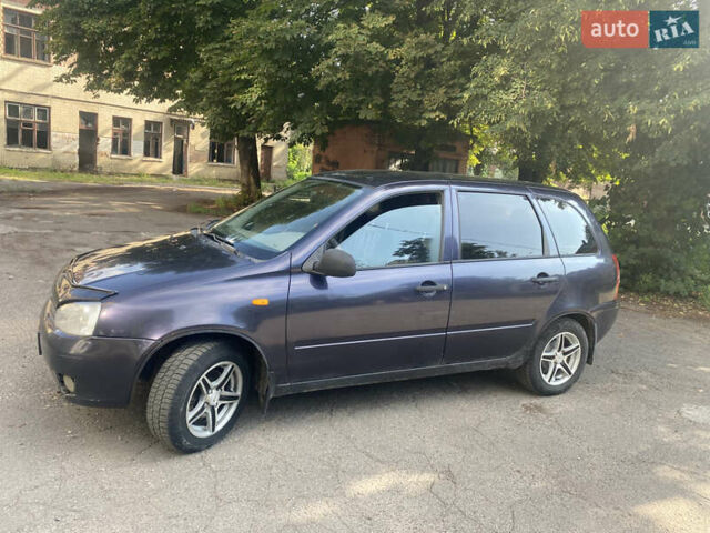 Синий ВАЗ 1117 Калина, объемом двигателя 1.6 л и пробегом 244 тыс. км за 2450 $, фото 1 на Automoto.ua