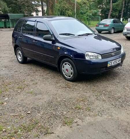 Синий ВАЗ 1117 Калина, объемом двигателя 1.6 л и пробегом 119 тыс. км за 900 $, фото 1 на Automoto.ua