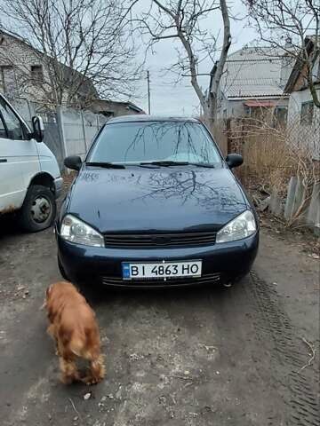 Синий ВАЗ 1117 Калина, объемом двигателя 1.6 л и пробегом 90 тыс. км за 3200 $, фото 1 на Automoto.ua