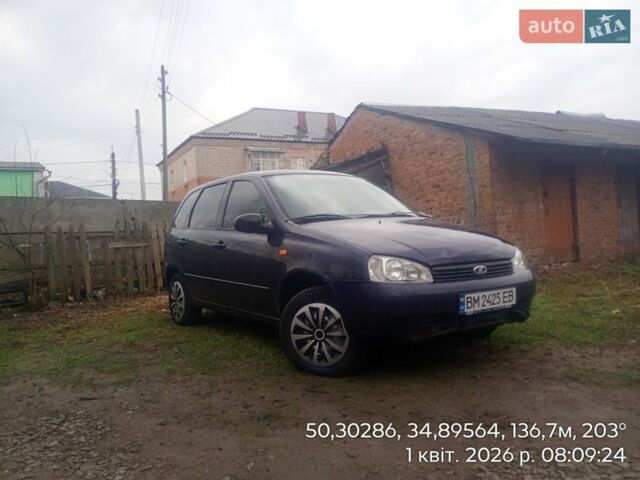 Синий ВАЗ 1117 Калина, объемом двигателя 1.6 л и пробегом 180 тыс. км за 1800 $, фото 1 на Automoto.ua