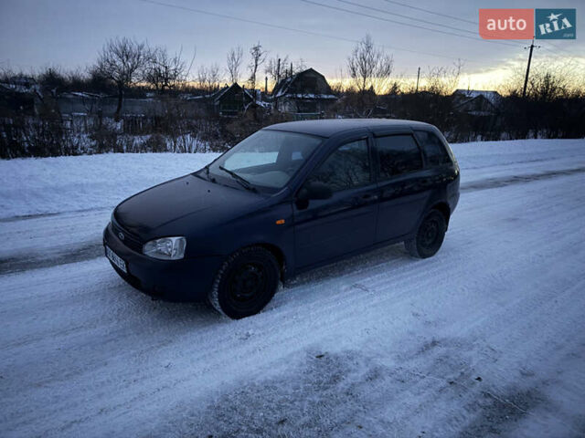 Синій ВАЗ 1117 Калина, об'ємом двигуна 1.6 л та пробігом 169 тис. км за 1800 $, фото 1 на Automoto.ua