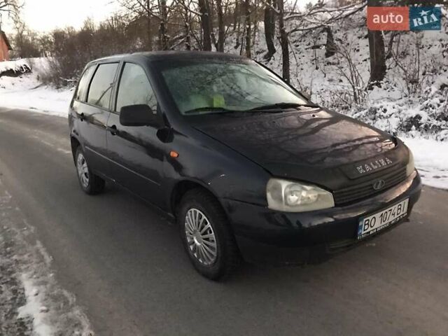 Синий ВАЗ 1117 Калина, объемом двигателя 1.6 л и пробегом 244 тыс. км за 2150 $, фото 1 на Automoto.ua