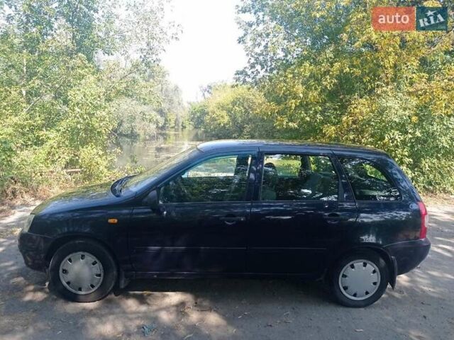 Синий ВАЗ 1117 Калина, объемом двигателя 1.6 л и пробегом 96 тыс. км за 1700 $, фото 1 на Automoto.ua