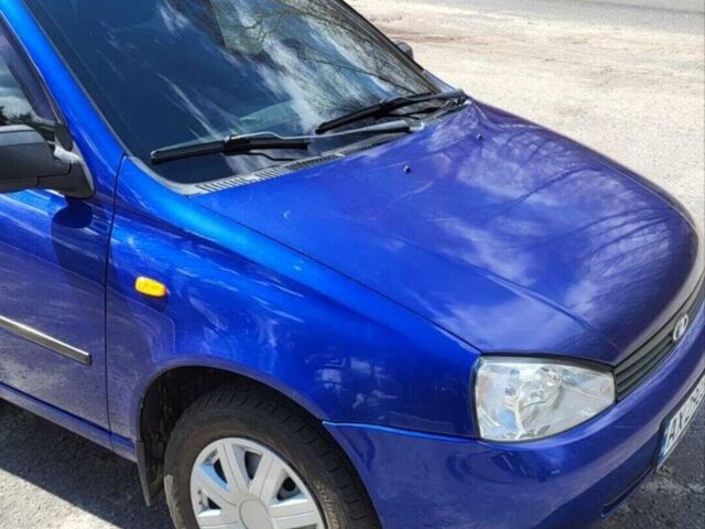 Синій ВАЗ 1117 Калина, об'ємом двигуна 1.4 л та пробігом 90 тис. км за 3000 $, фото 1 на Automoto.ua