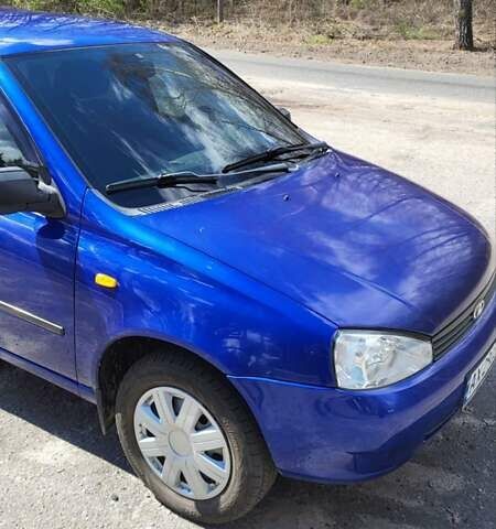 Синий ВАЗ 1117 Калина, объемом двигателя 1.4 л и пробегом 90 тыс. км за 3000 $, фото 1 на Automoto.ua