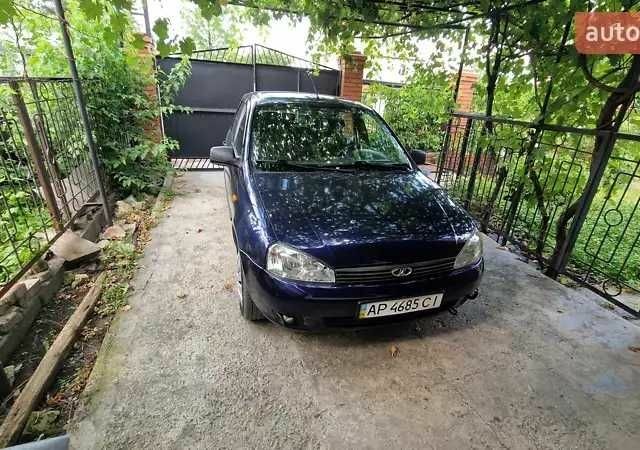 Синий ВАЗ 1117 Калина, объемом двигателя 1.4 л и пробегом 67 тыс. км за 4000 $, фото 1 на Automoto.ua