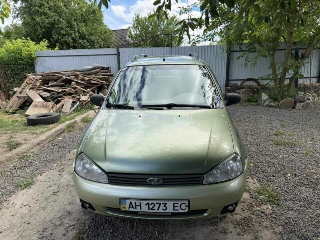 Зеленый ВАЗ 1117 Калина, объемом двигателя 0 л и пробегом 116 тыс. км за 1609 $, фото 1 на Automoto.ua