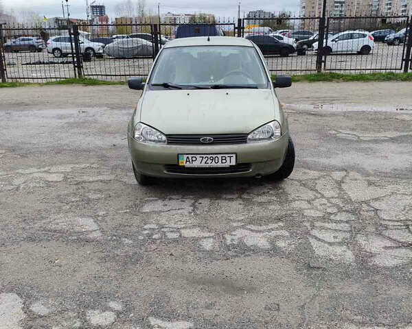 Зеленый ВАЗ 1117 Калина, объемом двигателя 1.39 л и пробегом 119 тыс. км за 3000 $, фото 1 на Automoto.ua