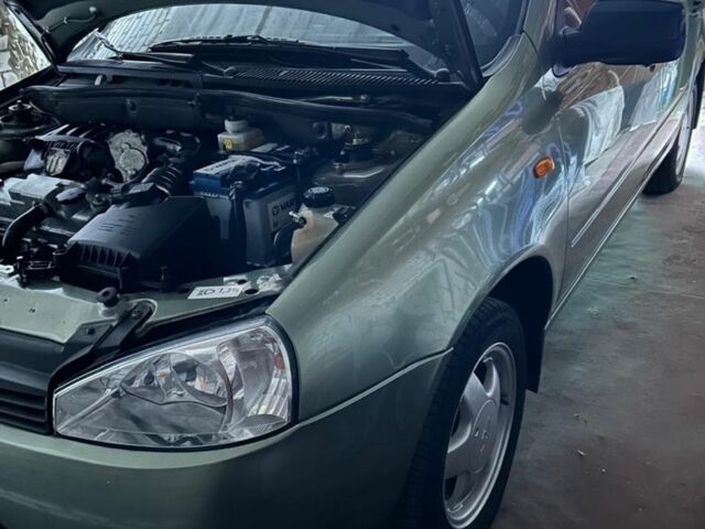 Зеленый ВАЗ 1117 Калина, объемом двигателя 1.6 л и пробегом 49 тыс. км за 3400 $, фото 1 на Automoto.ua