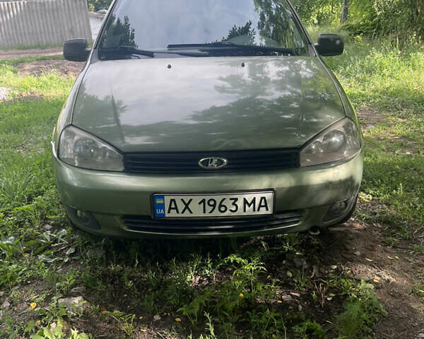 Зеленый ВАЗ 1117 Калина, объемом двигателя 1.39 л и пробегом 160 тыс. км за 3950 $, фото 1 на Automoto.ua