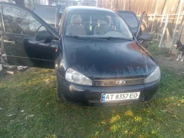 Чорний ВАЗ 1119 Калина, об'ємом двигуна 1.6 л та пробігом 165 тис. км за 1650 $, фото 1 на Automoto.ua