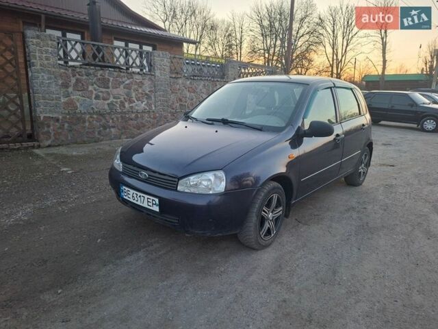 Фіолетовий ВАЗ 1119 Калина, об'ємом двигуна 1.39 л та пробігом 180 тис. км за 2350 $, фото 1 на Automoto.ua