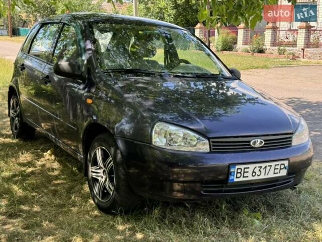 Фіолетовий ВАЗ 1119 Калина, об'ємом двигуна 1.39 л та пробігом 147 тис. км за 2200 $, фото 1 на Automoto.ua