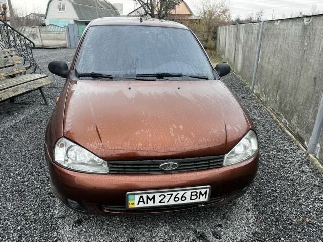 Коричневий ВАЗ 1119 Калина, об'ємом двигуна 1.6 л та пробігом 156 тис. км за 1400 $, фото 1 на Automoto.ua