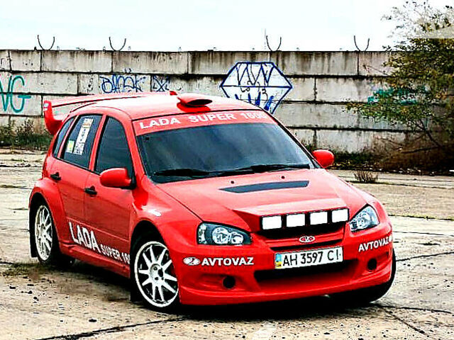 Красный ВАЗ 1119 Калина, объемом двигателя 1.8 л и пробегом 115 тыс. км за 5500 $, фото 1 на Automoto.ua