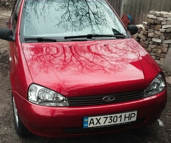 Красный ВАЗ 1119 Калина, объемом двигателя 1.6 л и пробегом 120 тыс. км за 2500 $, фото 1 на Automoto.ua