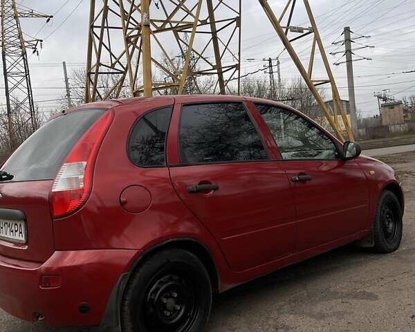 Красный ВАЗ 1119 Калина, объемом двигателя 1.6 л и пробегом 240 тыс. км за 2700 $, фото 1 на Automoto.ua