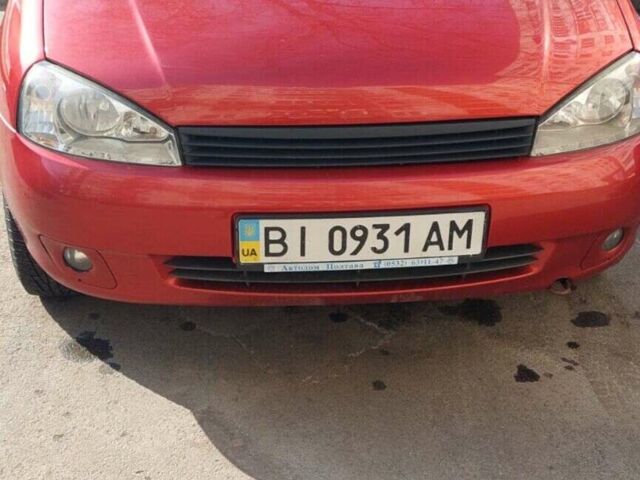 Червоний ВАЗ 1119 Калина, об'ємом двигуна 1.6 л та пробігом 159 тис. км за 2199 $, фото 1 на Automoto.ua