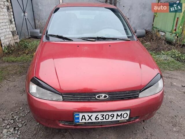 Красный ВАЗ 1119 Калина, объемом двигателя 1.6 л и пробегом 160 тыс. км за 1700 $, фото 1 на Automoto.ua