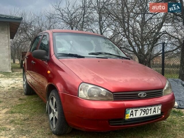 Красный ВАЗ 1119 Калина, объемом двигателя 1.6 л и пробегом 278 тыс. км за 1200 $, фото 1 на Automoto.ua