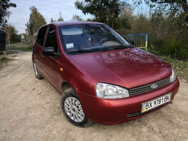 ВАЗ 1119 Калина 2007 у Тернополі на Automoto.ua Червоний ВАЗ 1119 Калина, об'ємом двигуна 1.6 л та пробігом 190 тис. км за 1700 $, фото 1 на Automoto.ua